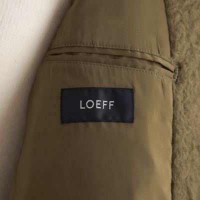 LOEFF(ロエフ)の＜LOEFF＞モヘヤウール シャギー ショートコート通販
