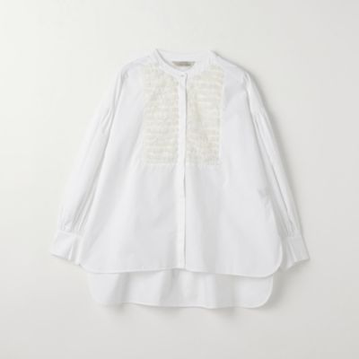 UNITED ARROWS green label relaxing(ユナイテッドアローズ グリーンレーベル リラクシング)の＜TORRAZZO  DONNA＞チュール フリル ブラウス通販 | 集英社HAPPY PLUS STORE