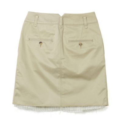 スカート BRILL CHINO MIDI SKIRT BRILL(ブリル)のCHINO MIDI SKIRT通販 | 集英社HAPPY PLUS STORE