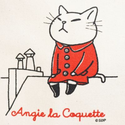 Angie La Coquette 麗しのアンジー(アンジー・ラ・コケット ウルワシノアンジー)のキャンバスバイカラートートバッグ通販