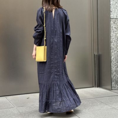ne Quittez pas(ヌキテパ)のコットンギャザードレス通販