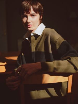 ADAWAS(アダワス)のSMOOTH KNIT RUGBY SHIRT通販 | 集英社HAPPY
