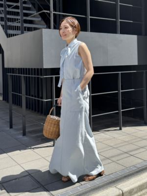 マディソンブルー パネルフレアスカート ヘリンボーン PANEL FLARE LONG SK | SKIRT | MADISONBLUE