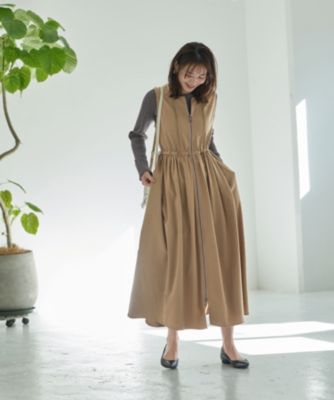 STYLE DELI(スタイルデリ)のダブルファスナージャンパースカート