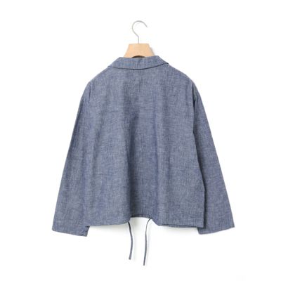 MidiUmi / ミディウミ MidiUmi シャンブレーワークシャツ MidiUmi ミディウミ コットン シャンブレー ワーク シャツ 2