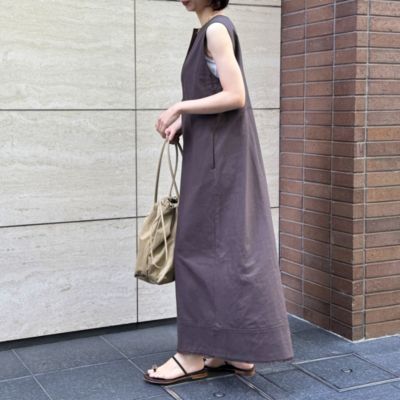 美品✨プルミエアロンディスモン リネン ロングワンピース マキシ丈 38 1er Arrondissement(プルミエ アロンディスモン)の【Marisol別注