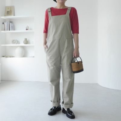 -M-［medium］ミディアム hilary オーバーオール サロペット M-〔medium〕(ミディアム)の【洗える】オーバーオール Hilary2