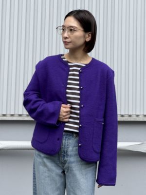 Shinzone(シンゾーン)のWOOL KNIT JACKET通販 | 集英社HAPPY PLUS STORE