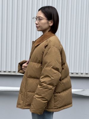 SUEDE COLLAR DOWNJACKET THE SHINZONE ダウン SUEDE COLLAR DOWN JACKET – Shinzone