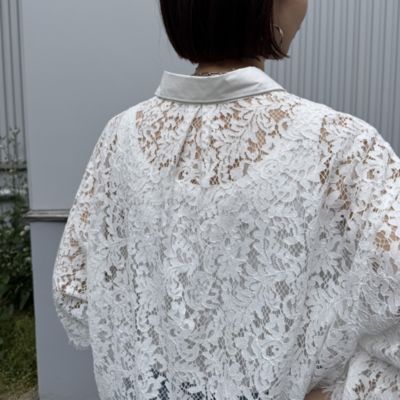 40代のための「新作レースシャツ」夏のきれいめ6コーデ【アパレル出身Kの着回し術「大人はこれ、どう着る？」#20】