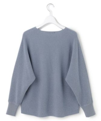 23区 L(ニジュウサンク エル)の【洗える】ラメウール ドルマンスリーブ