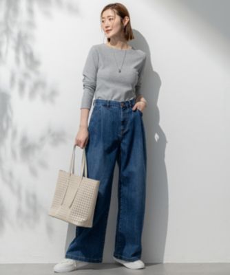 ニジュウサンク ストレッチパンツ 32サイズ ブラック お出かけ 23区　日本製 セール】 【CLASSY.11月号掲載/洗える】ドライ2WAYストレッチ