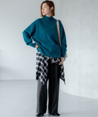 23区(ニジュウサンク)の【見上愛さんコラボカラー/Oggi掲載】カシミヤ