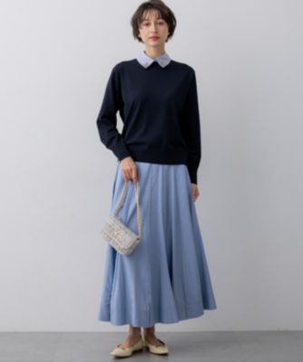 23区 L(ニジュウサンク エル)の【FUDGE掲載】マットライトタフタ