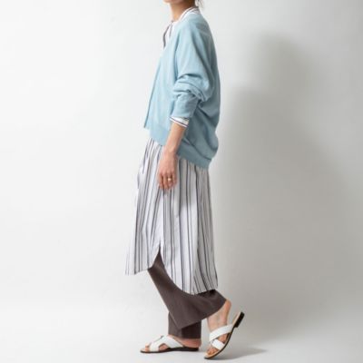 Nolley S ノーリーズ のストライプシャツワンピース通販 集英社happy Plus Store