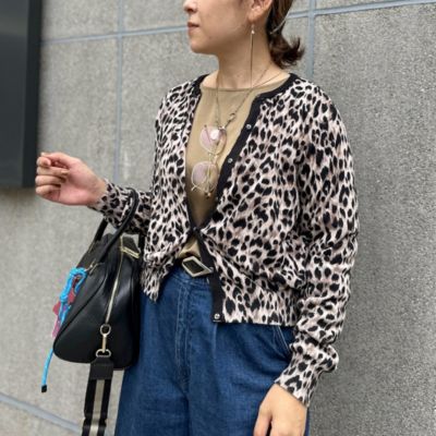 Rie Miller（リエミラー）の「《手洗い可能》ヒョウ柄プリント