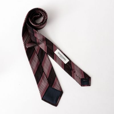 ノーリーズ グッドマン（NOLLEY’S goodman）/RBマルチストライプネクタイ 25AWコレクション NOLLEY'S goodman(ノーリーズグッドマン)のRBマルチストライプネクタイ