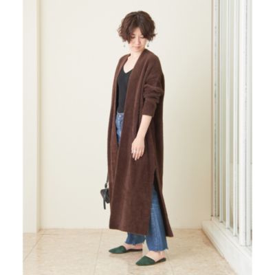 GALLARDAGALANTE スリットロングカーディガン【オンラインストア限定商品】