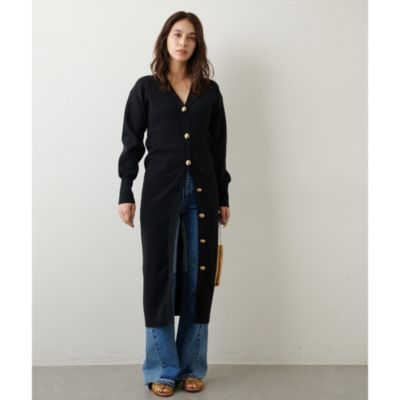 Whim Gazette(ウィム ガゼット)のロングニットカーディガン通販