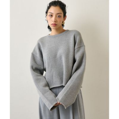 Whim Gazette(ウィム ガゼット)のウラケニットプルオーバー通販