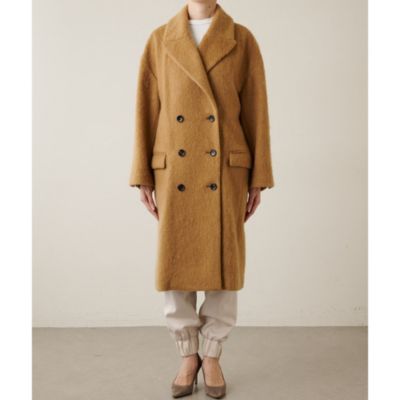 美品　Whim Gazette ウィムガゼット　シャギーコート　ロングコート Whim Gazette(ウィム ガゼット)のシャギーコート通販 | 集英社HAPPY