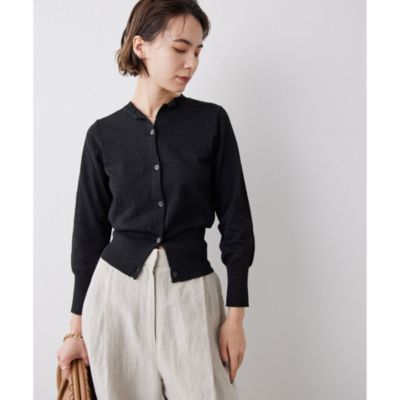 美品◯ウィムガゼット　ヘンプカーディガン Whim Gazette(ウィム ガゼット)のヘンプカーディガン通販