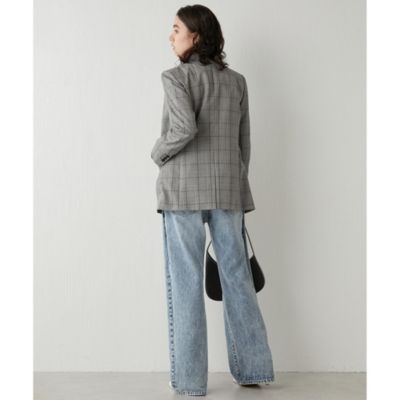 Whim Gazette(ウィム ガゼット)のダブルチェックジャケット通販