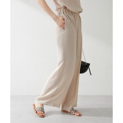 Whim Gazette(ウィム ガゼット)のシルクシアーパンツ通販