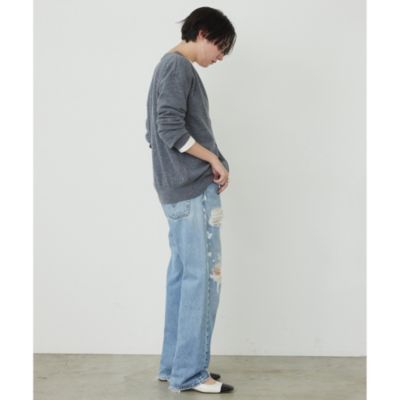 ウィムガゼット2022　ミラノリブカーディガン　ホワイト　22000円　ウール ミラノリブカーディガン | Whim Gazette(ウィム ガゼット