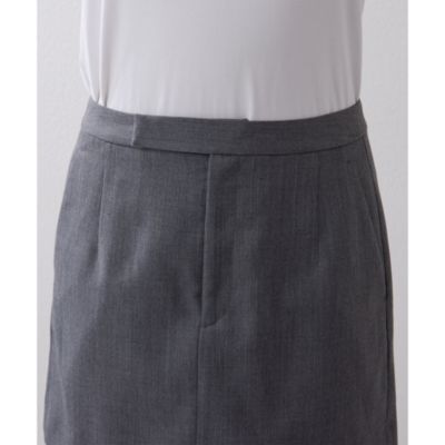 Whim Gazette(ウィム ガゼット)のウールギャバミニスカート通販