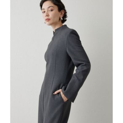 Whim Gazette(ウィム ガゼット)のダブルクロスジャンプスーツ