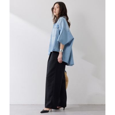 Whim Gazette(ウィム ガゼット)のDENIMドルマンシャツ通販