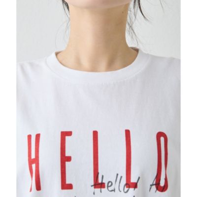 ロゴロングスリーブTシャツ　ウィムガゼット Whim Gazette（ウィム ガゼット） tシャツ ロゴロングスリーブTシャツ