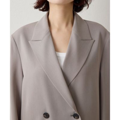 Whim Gazette ウール ダブルブレストジャケット ウィムガゼット Whim Gazette ウールダブルジャケット （navy） -靴