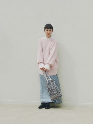 human woman / ヒューマンウーマン ◆ブークレ片畦2WAYはおり human woman(ヒューマン ウーマン)の◇ブークレ片畦2WAYはおり