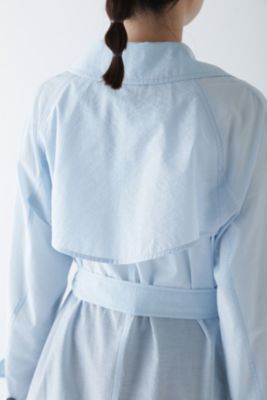 human woman(ヒューマン ウーマン)の◇コットンナイロンシアートレンチ