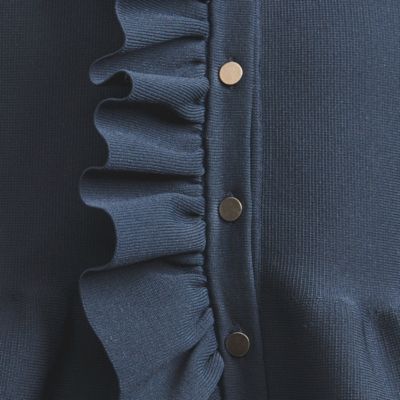 UNITED ARROWS P フリル ニットベスト オフホワイト 新品 tivicr.com