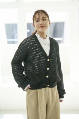 TRICOTS JEAN MARC(トリコット ジーン マーク)のメッシュ編み