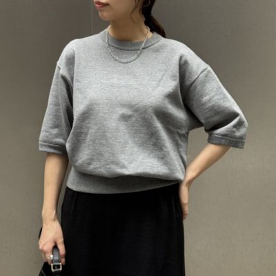 【美品】LOEFF ネイビー半袖スエット LOEFF(ロエフ)の半袖スウェット通販 | 集英社HAPPY PLUS STORE