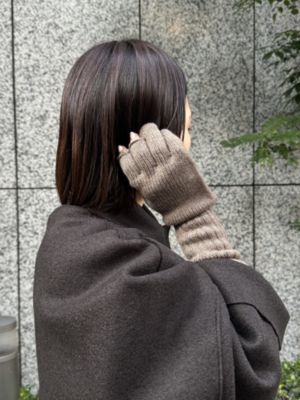 JANE SMITH(ジェーンスミス)の5G THREE FINGERLESS KNIT GLOVES通販
