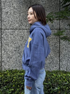 INSCRIRE(アンスクリア)のNavy Zip Hoodie通販 | LEEマルシェ