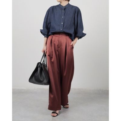 suadeo(スアデオ)のデニムボウタイブラウス通販 | 集英社HAPPY PLUS STORE