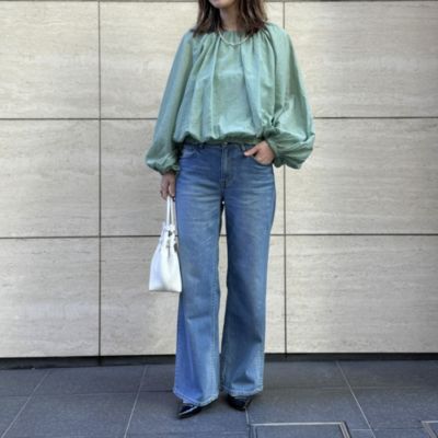 ＼大好評！／人気ブロガーbemiさん×HealthyDENIMMarisol別注『USED加工Pink Pepper』スタッフ身長別履き比べ！【40代ファッション】