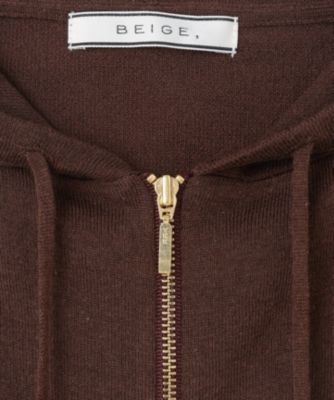 BEIGE，(ベイジ)の【洗える】CARNOT / ニットパーカー通販 | 集英社