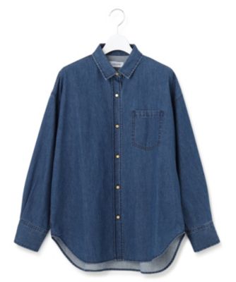 23区(ニジュウサンク)の【洗える】ライトダンガリー 2WAY シャツ通販