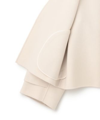 BEIGE，(ベイジ)のGRASSE / リバーウールクロップドコート通販