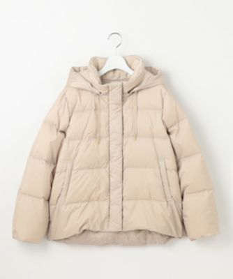 2024AW✨23区 シレータフタ コンパクト ダウンコート　ベージュ　38 23区 【洗える/撥水】シレータフタ コンパクト ダウンコート