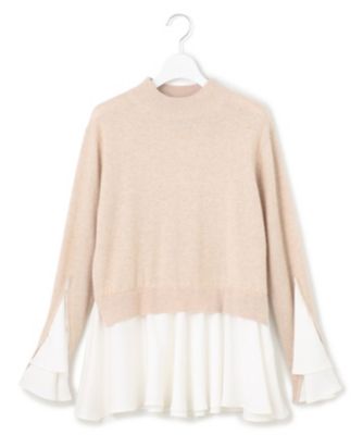 23区 L(ニジュウサンク エル)の【23区×Oggiコラボ】フレアサテンコンビ