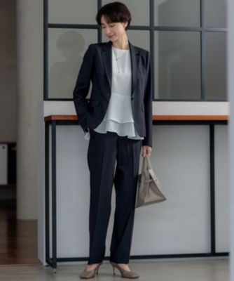 23区(ニジュウサンク)の【セットアップ対応】ラフィーネウール 一つ釦