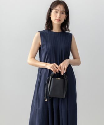 新品タグ付き　クミキョク　ジャージ×異素材ワンピース　黒×ピンク　S2　21AW 組曲 L(クミキョク エル)のシアーボイル ワンピース通販